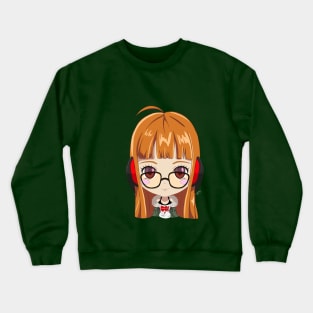 Persona 5 - Futaba Sakura chibi Crewneck Sweatshirt